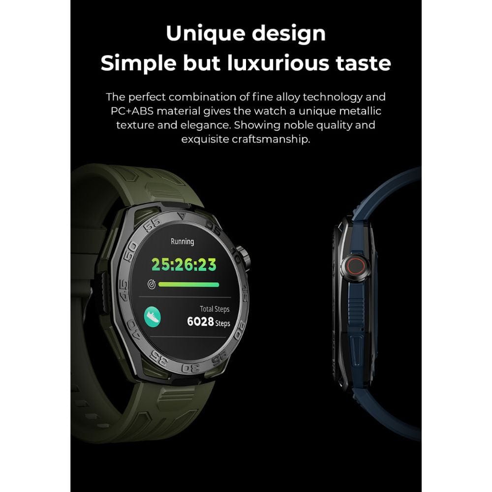 TELUX VITAL Smart Calling Watch with 1.43” AMOLED Display & AI Voice Assistant - LC311