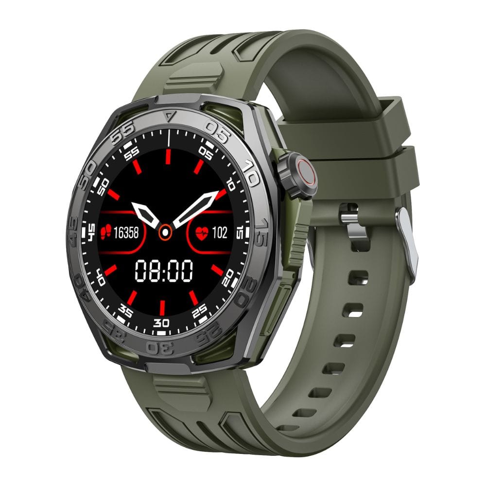 TELUX VITAL Smart Calling Watch with 1.43” AMOLED Display & AI Voice Assistant - LC311