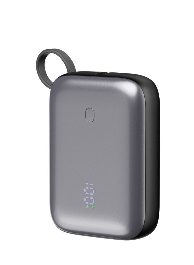 IQ TOUCH Mini Power Bank with built-in cables C-C