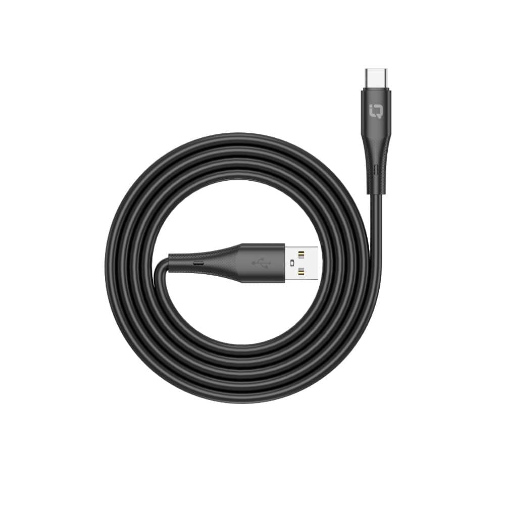 IQ TOUCH USB-A to USB-C Silicone Charging Cable (1 Meter) - NANOFLEX